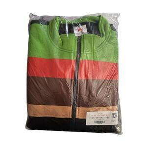 Nwt Burger King Jacket Fleece XXL 2XL Retro Employee Work Wear